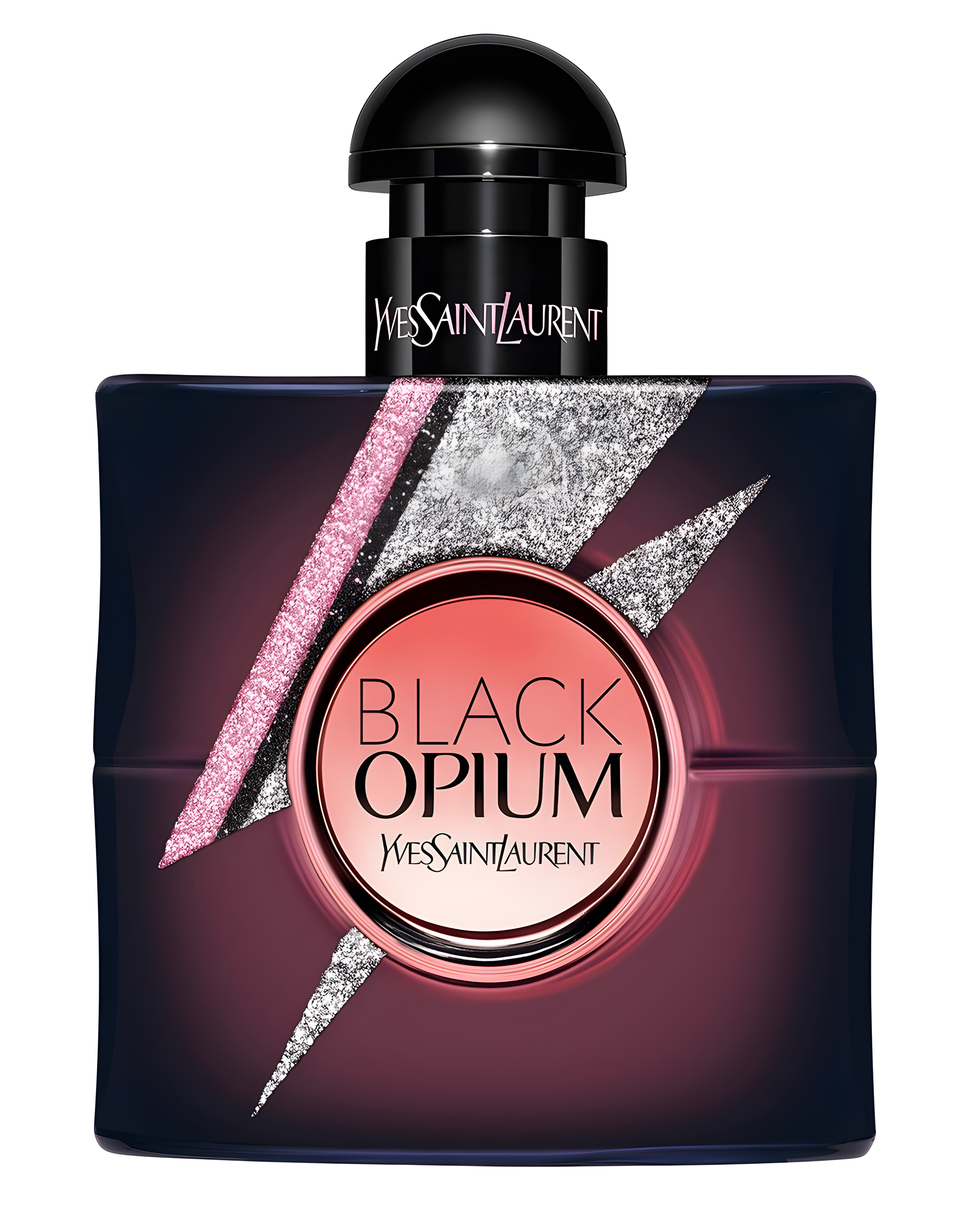 Black Opium Storm Illusion by Yves Saint Laurent perfume bottle