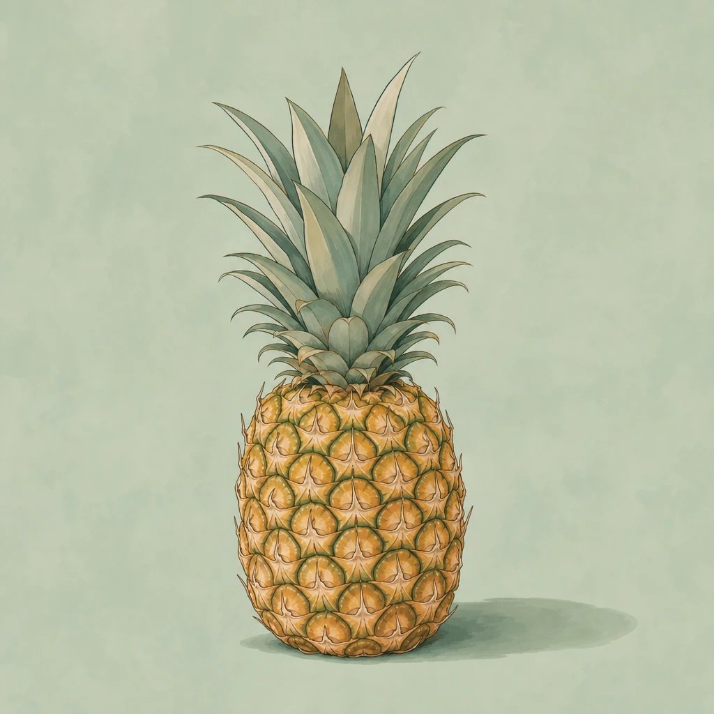Picture of Pineapple note