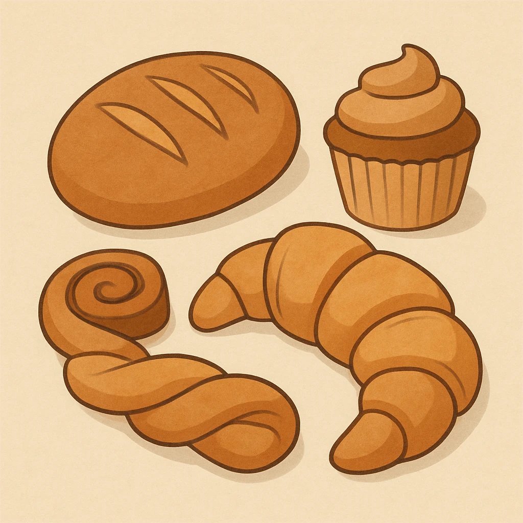 Picture of Baked goods note