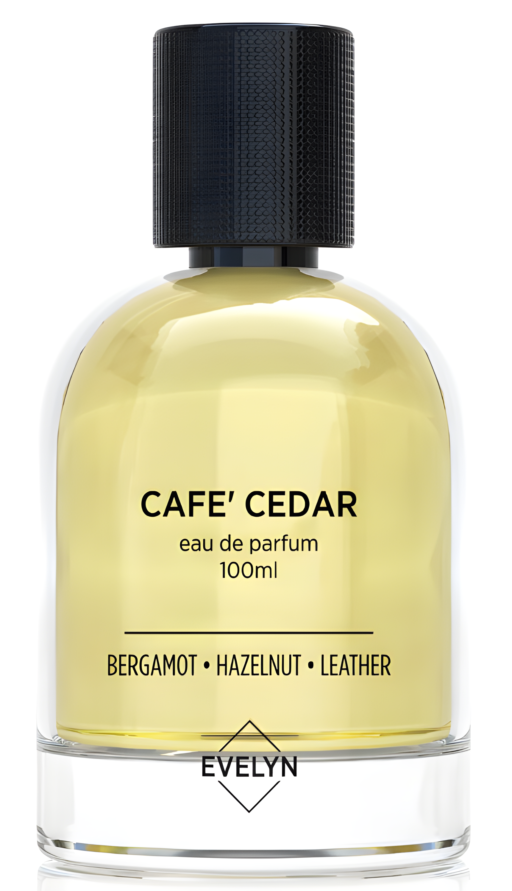 Cafe' Cedar by Evelyn perfume bottle