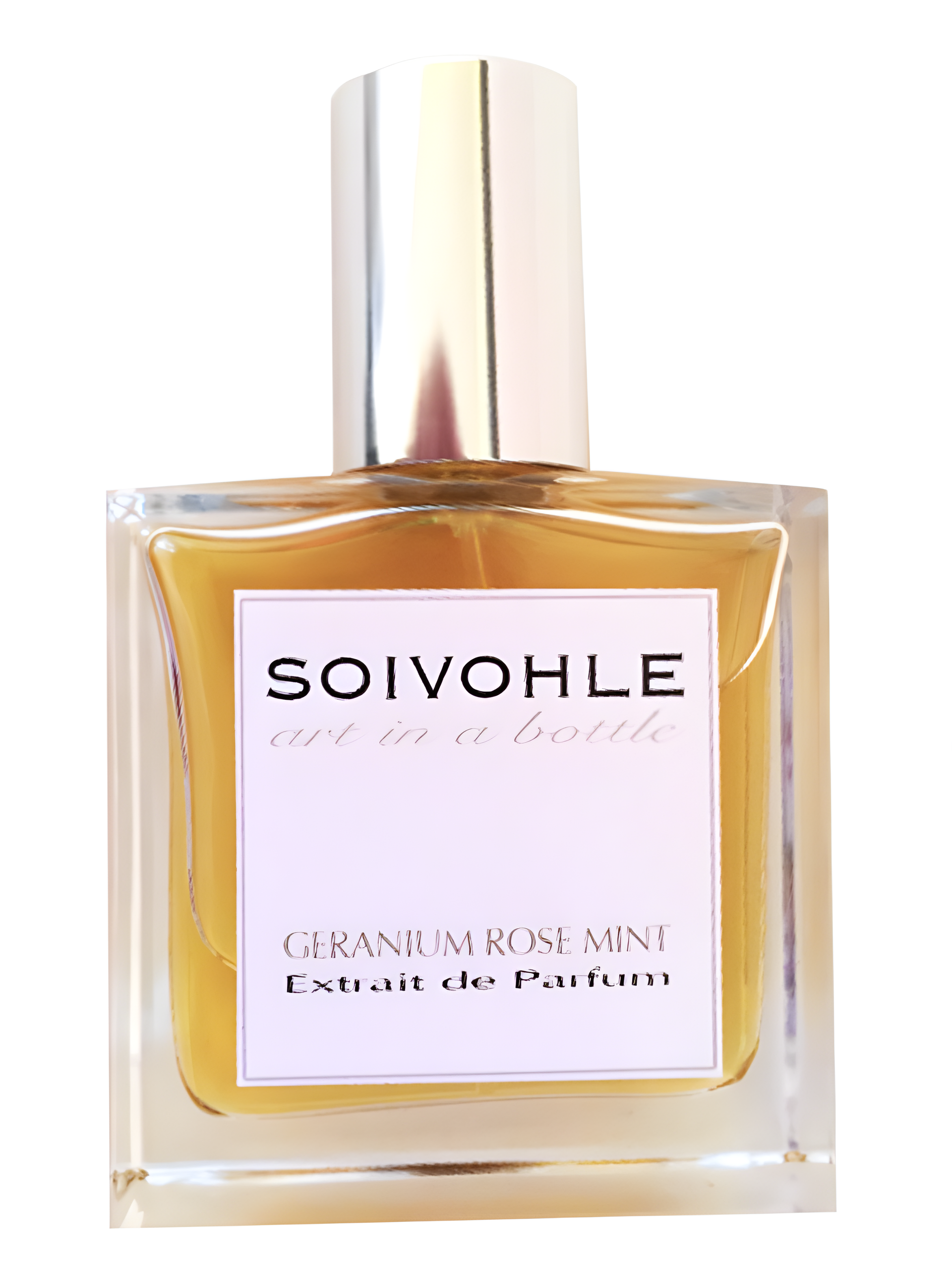 Geranium Rose Mint by Soivohle perfume bottle