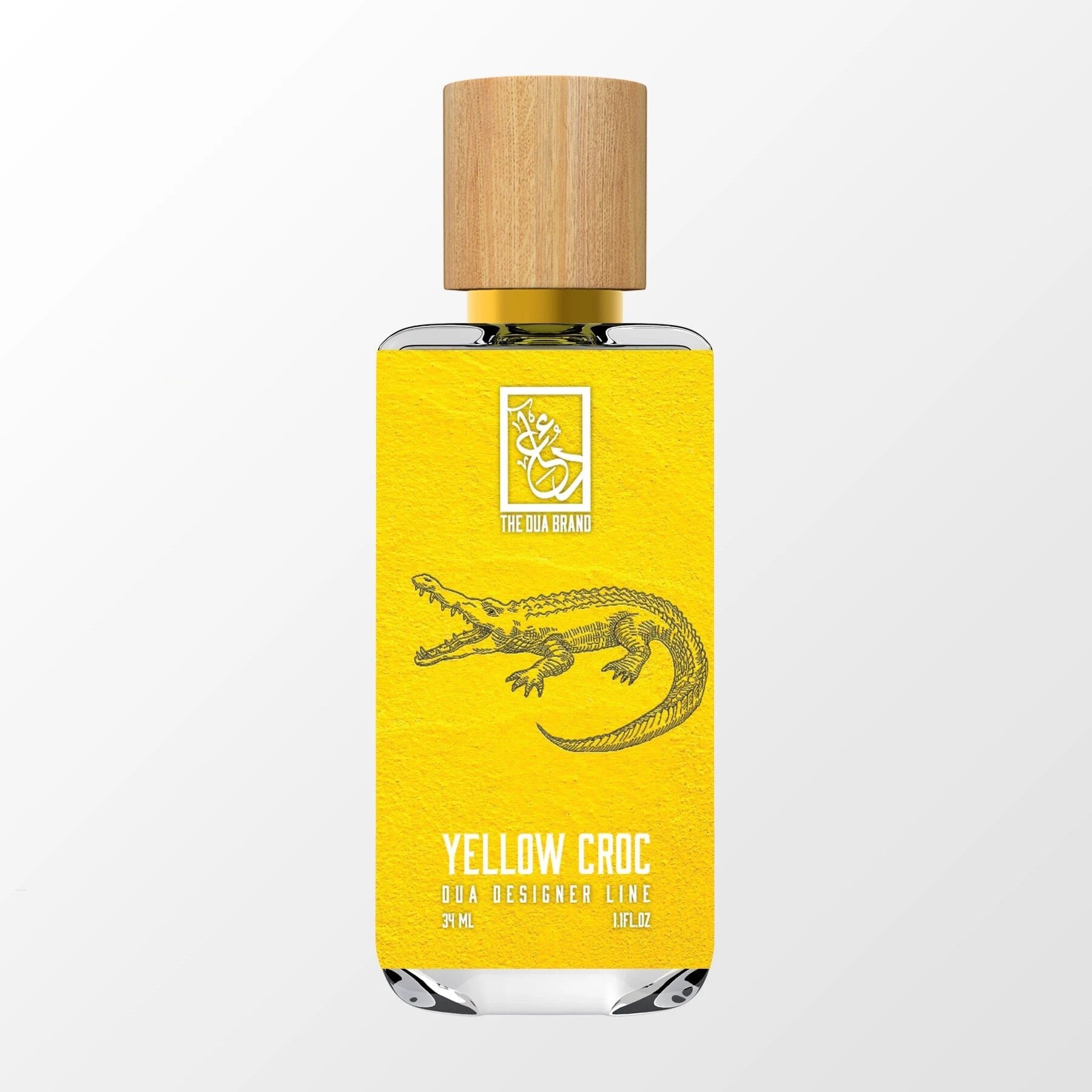 Yellow Croc by The Dua Brand perfume bottle