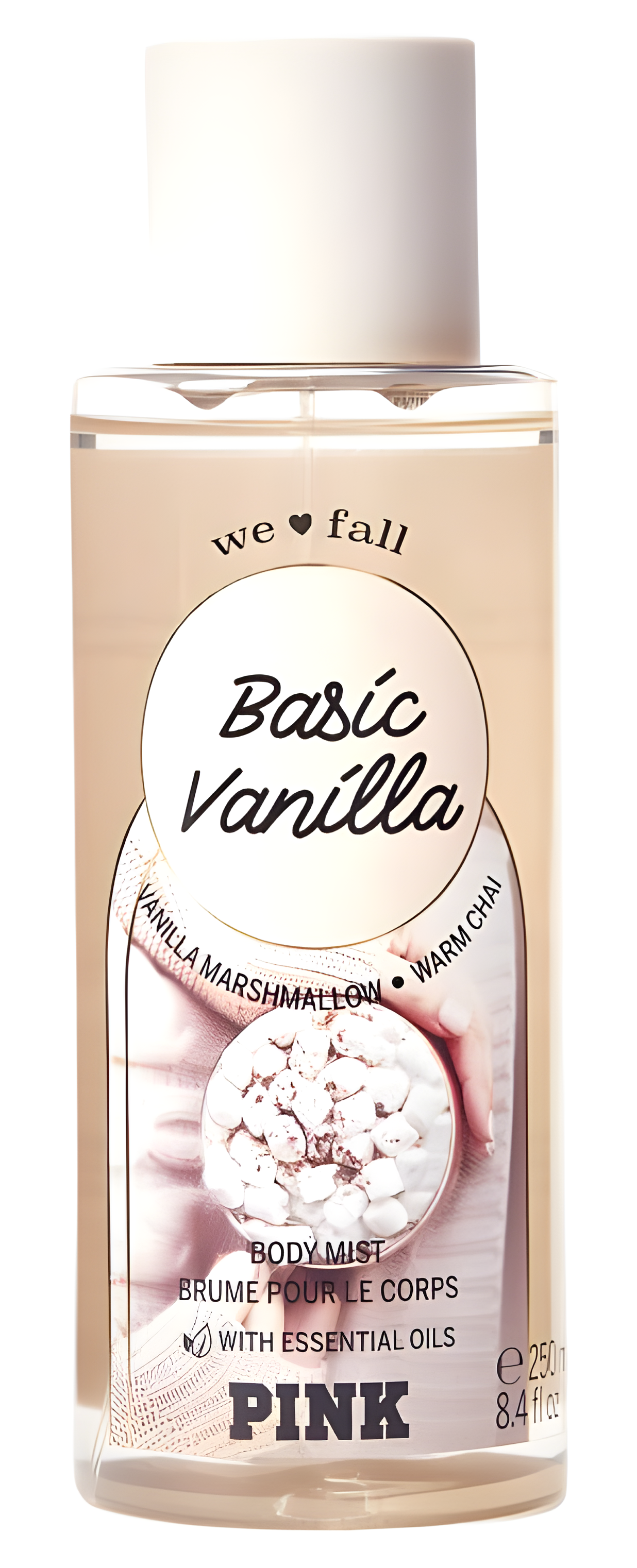 Pink Basic Vanilla by Victoria's Secret perfume bottle