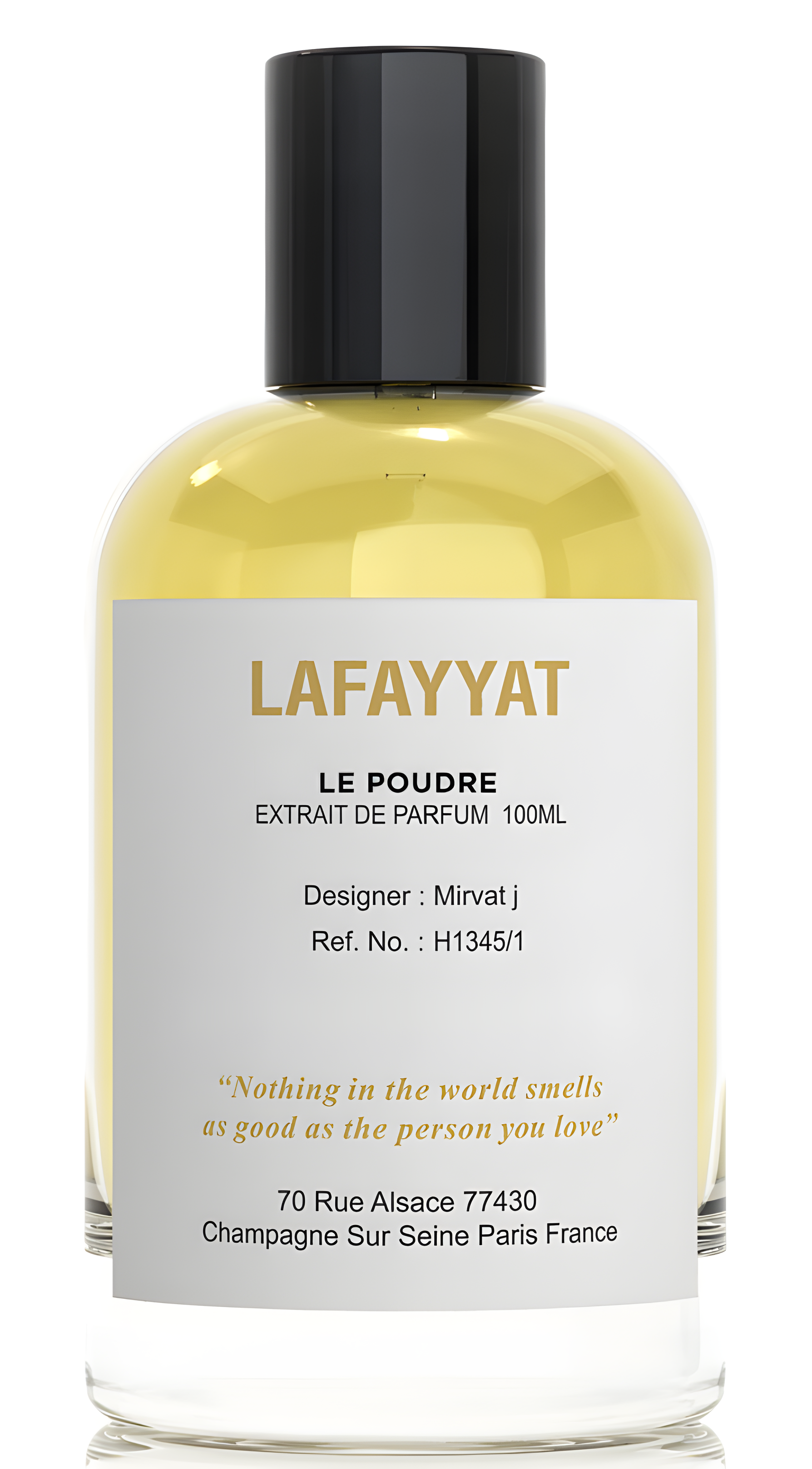 Le Poudre by Lafayyat perfume bottle