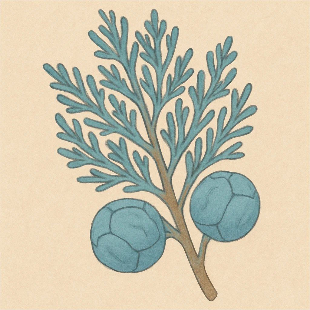 Picture of Australian Blue Cypress note