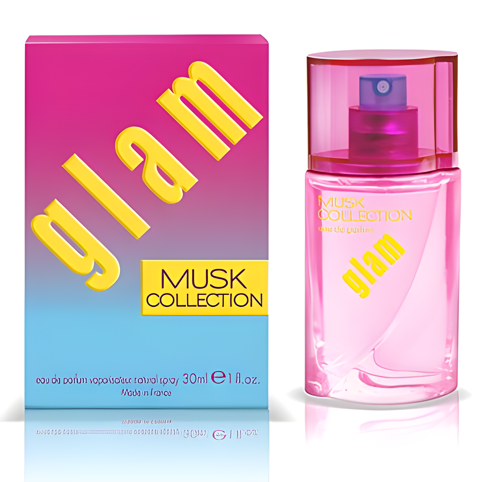 Musk Collection Glam by Ulric de Varens perfume bottle