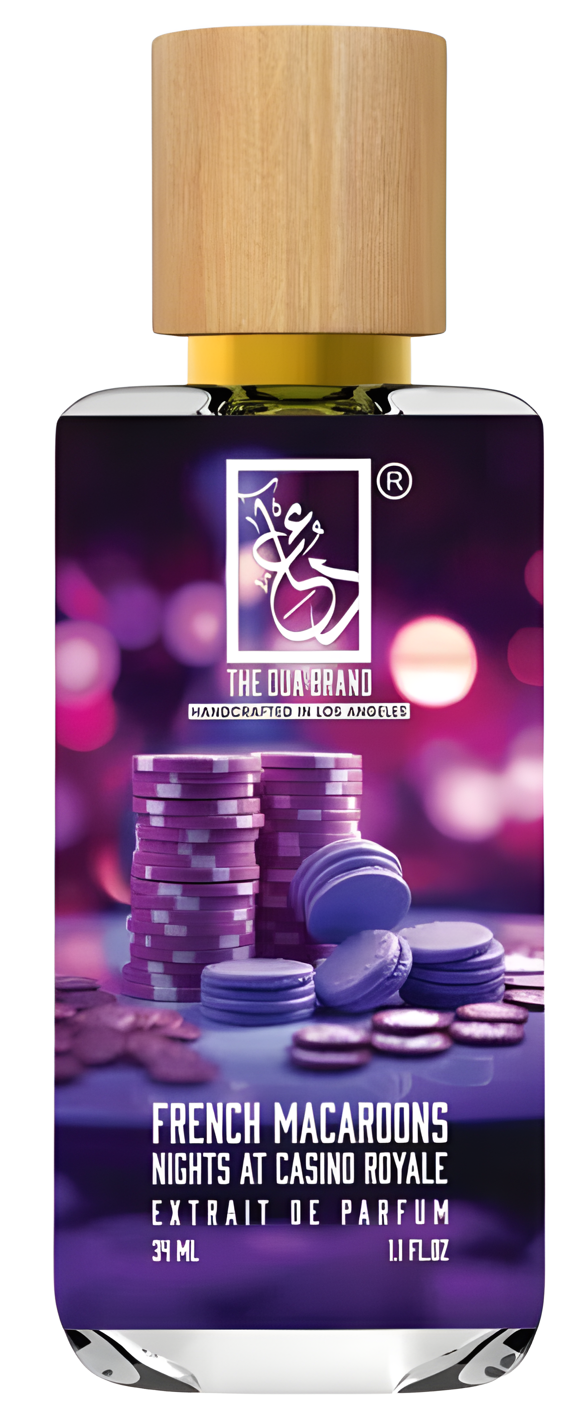 French Macaroons Nights at Casino Royale by The Dua Brand perfume bottle
