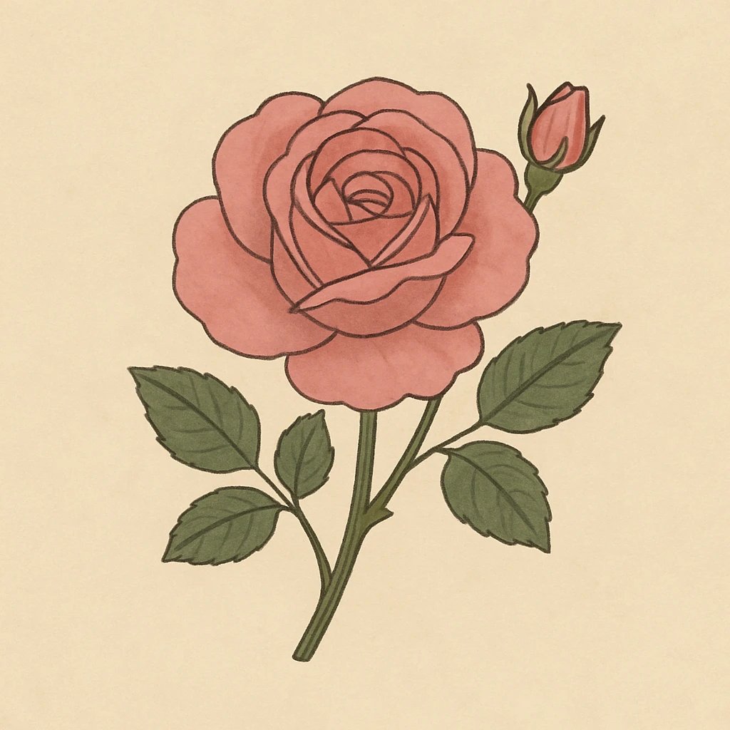 Picture of Turkish Rose note