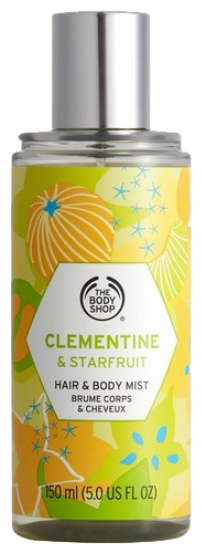 Clementine & Starfruit by The Body Shop perfume bottle
