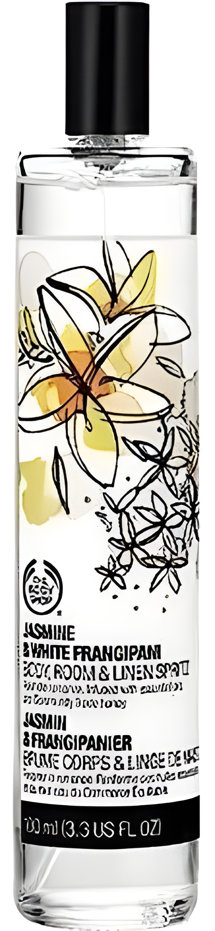 Jasmine & White Frangipani by The Body Shop perfume bottle
