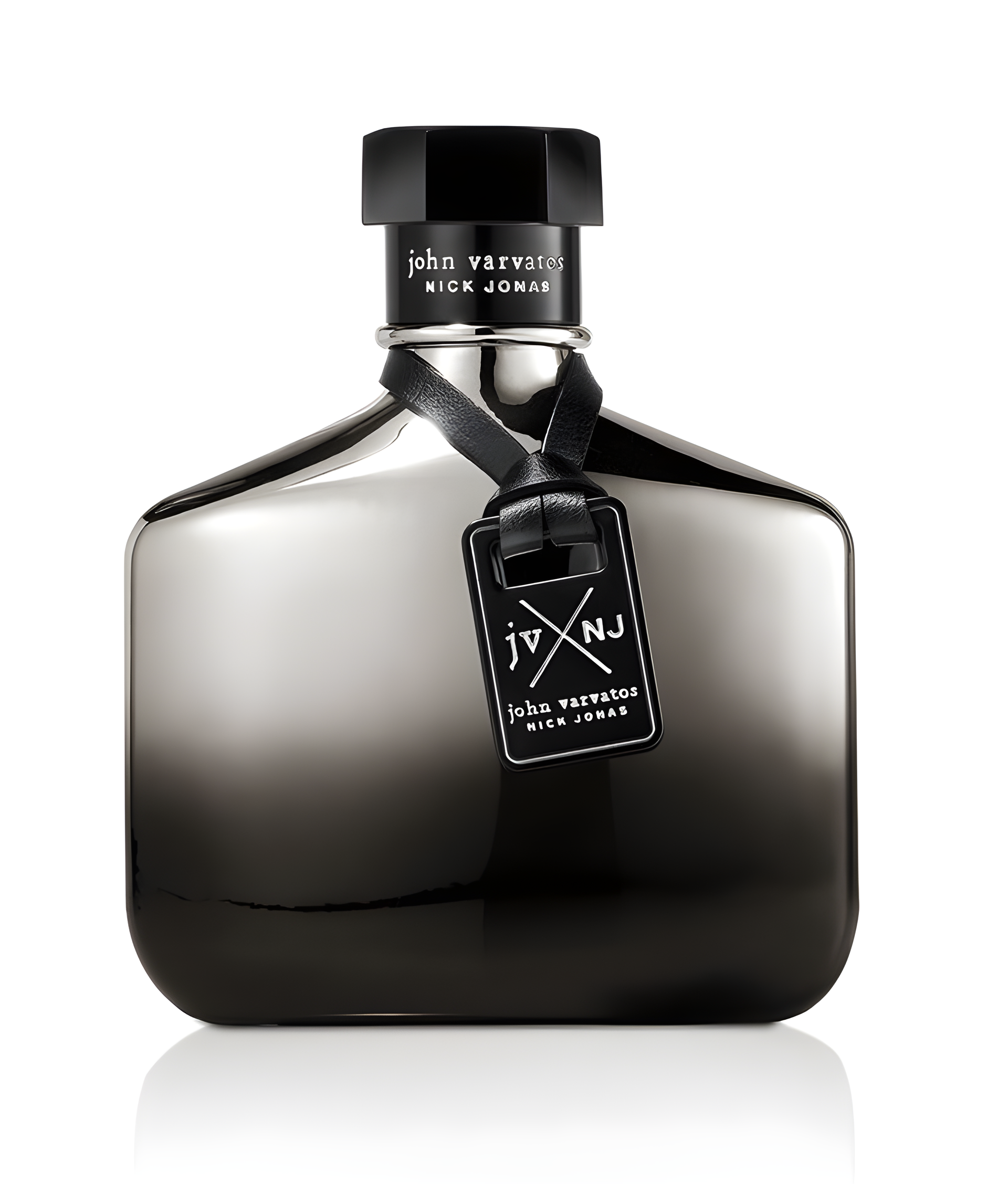 JV X NJ Silver by John Varvatos perfume bottle