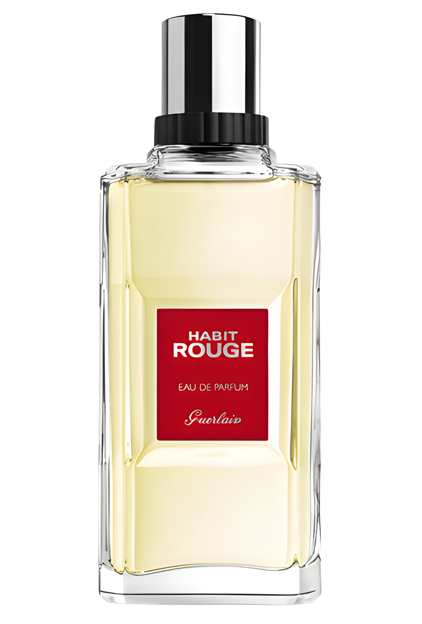 Habit Rouge Eau de Parfum by Guerlain perfume bottle