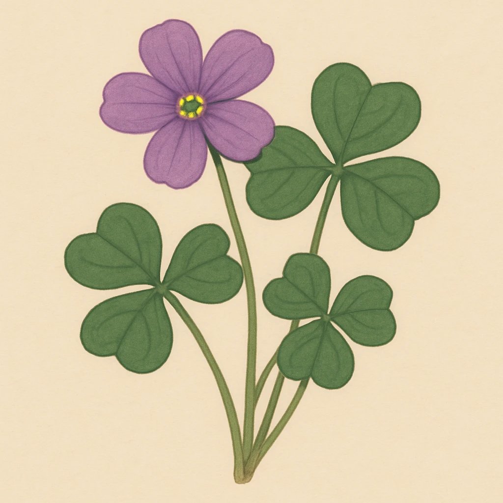 Picture of Violet Woodsorrel note