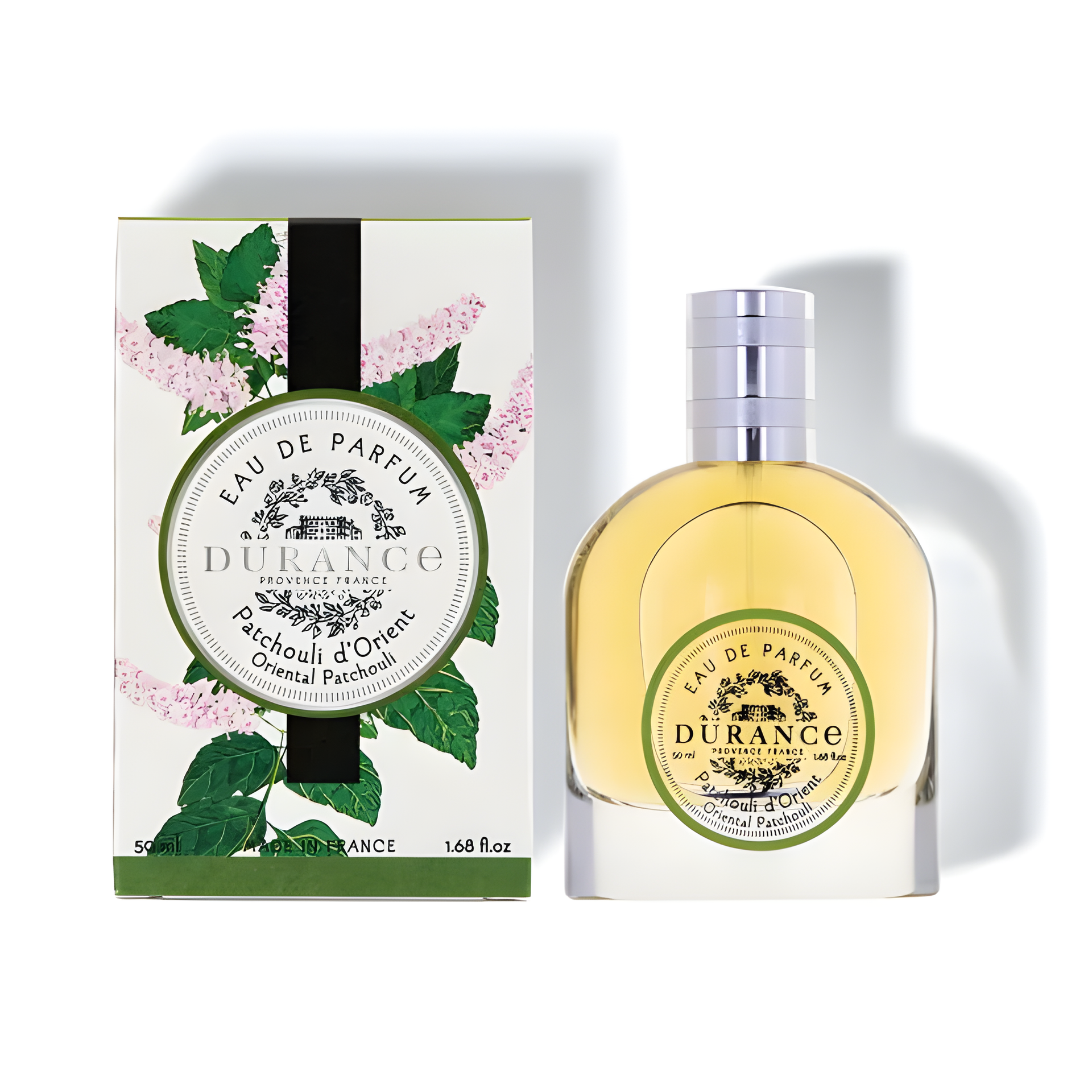 Eau de Parfum Patchouli d'Orient by Durance en Provence perfume bottle