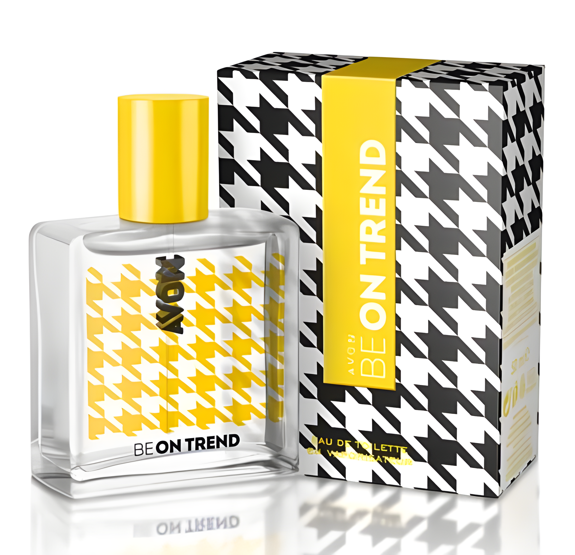 Be on Trend by Avon perfume bottle