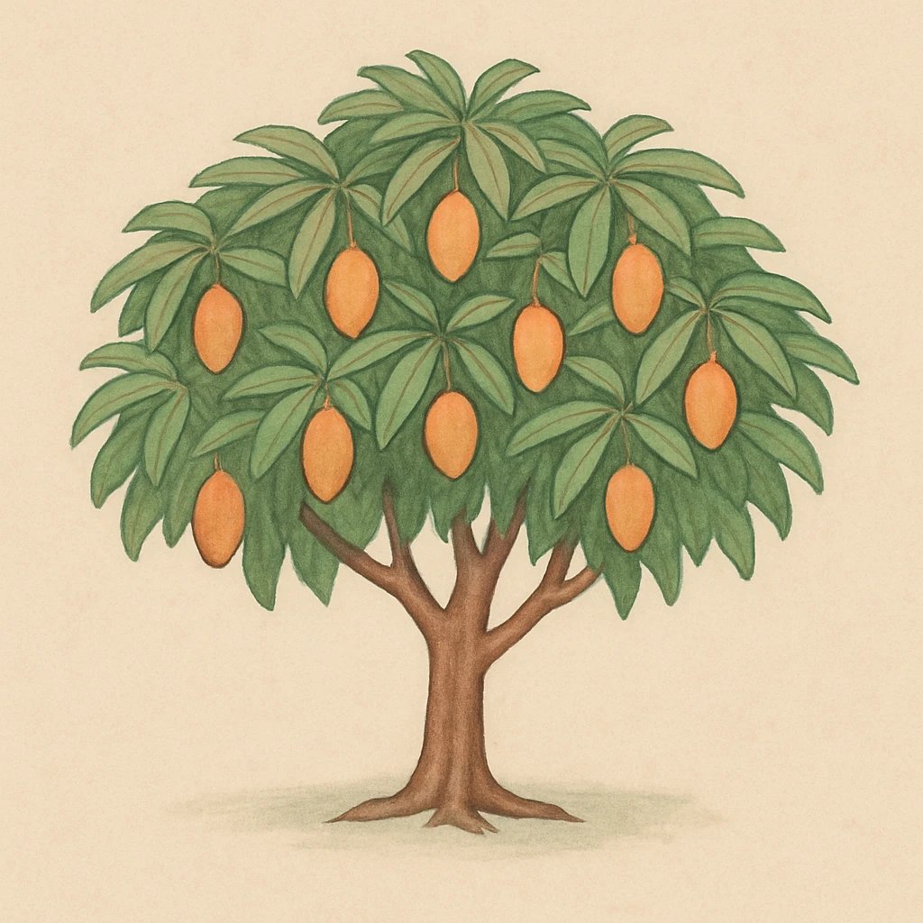 Picture of Mango Tree note