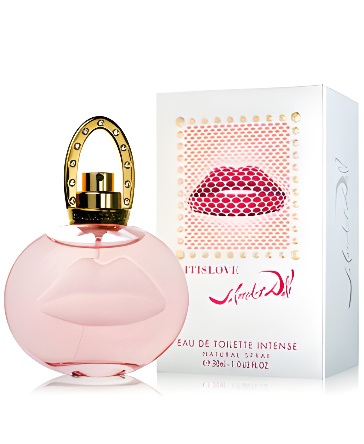 ITISLOVE Intense by Salvador Dali perfume bottle