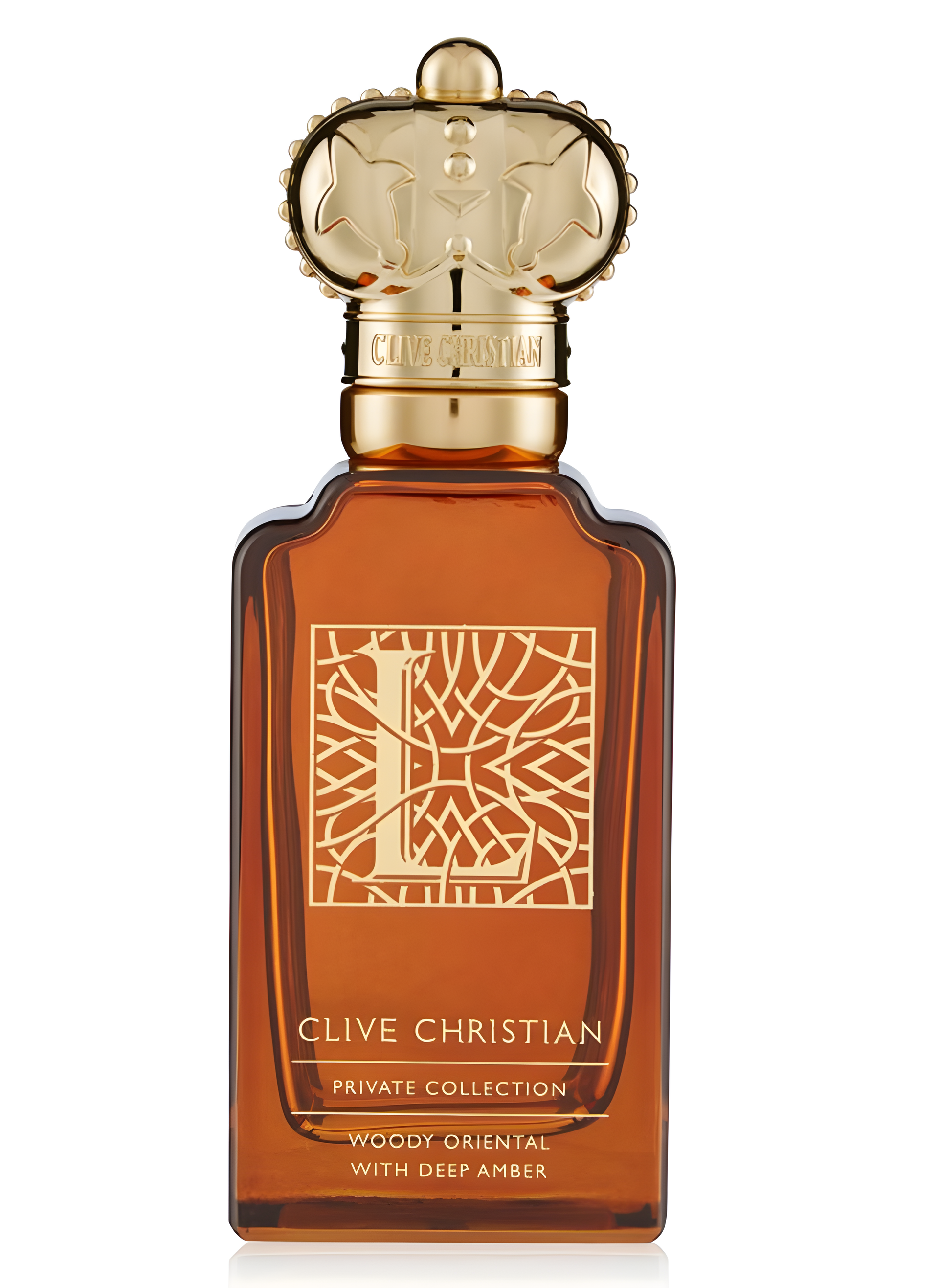 L for Men Woody Oriental With Deep Amber by Clive Christian perfume bottle