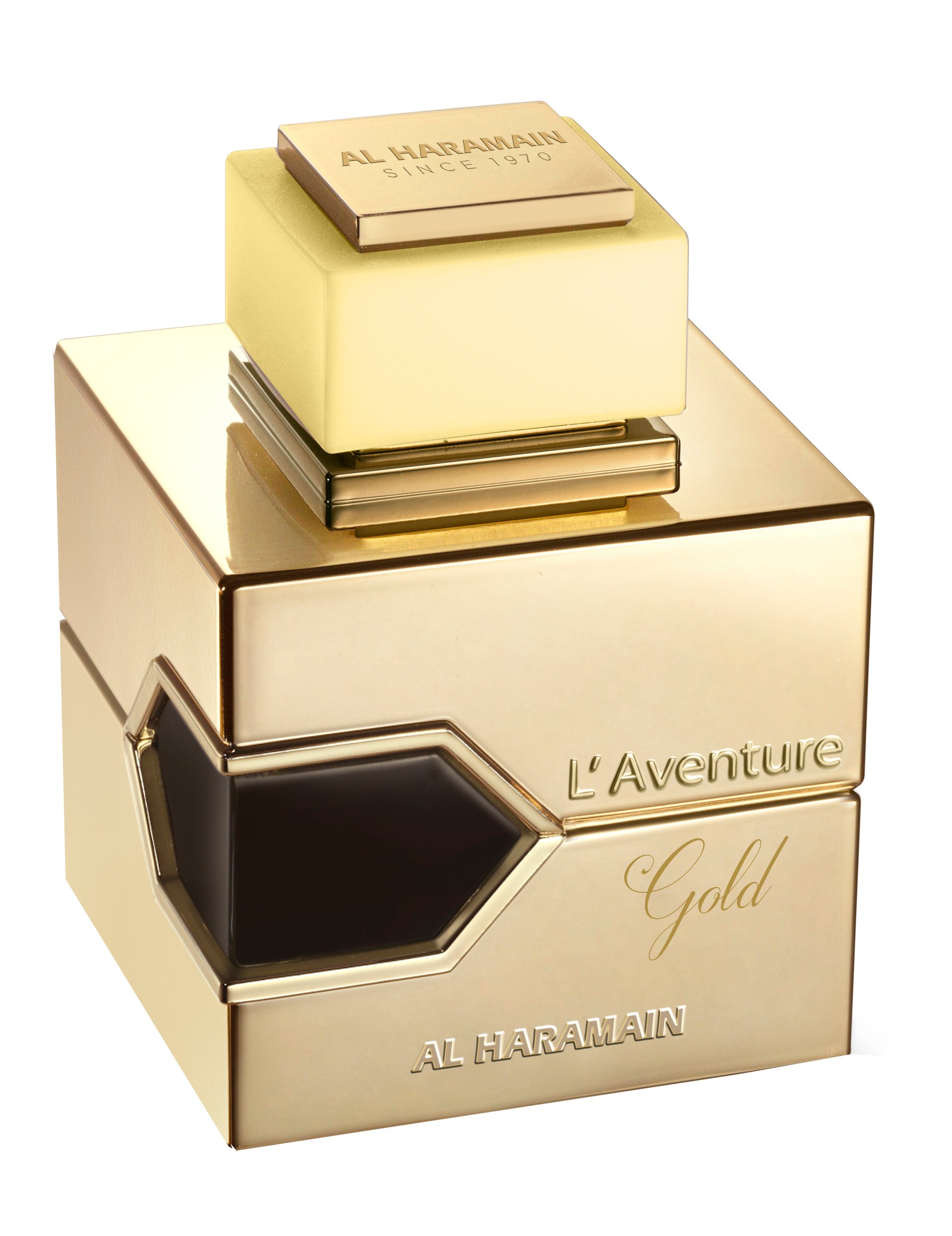 L'Aventure Gold by Al Haramain Perfumes perfume bottle
