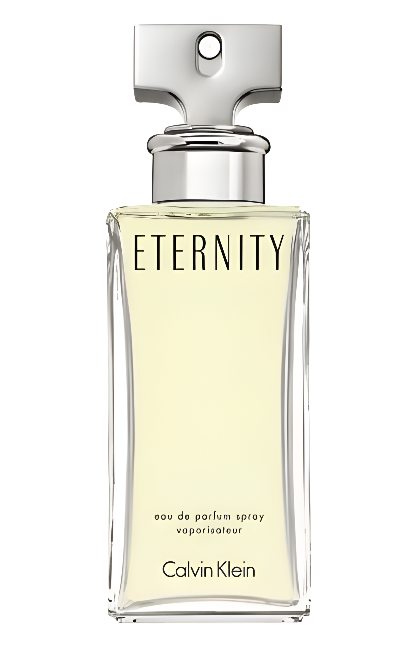 Eternity by Calvin Klein perfume bottle