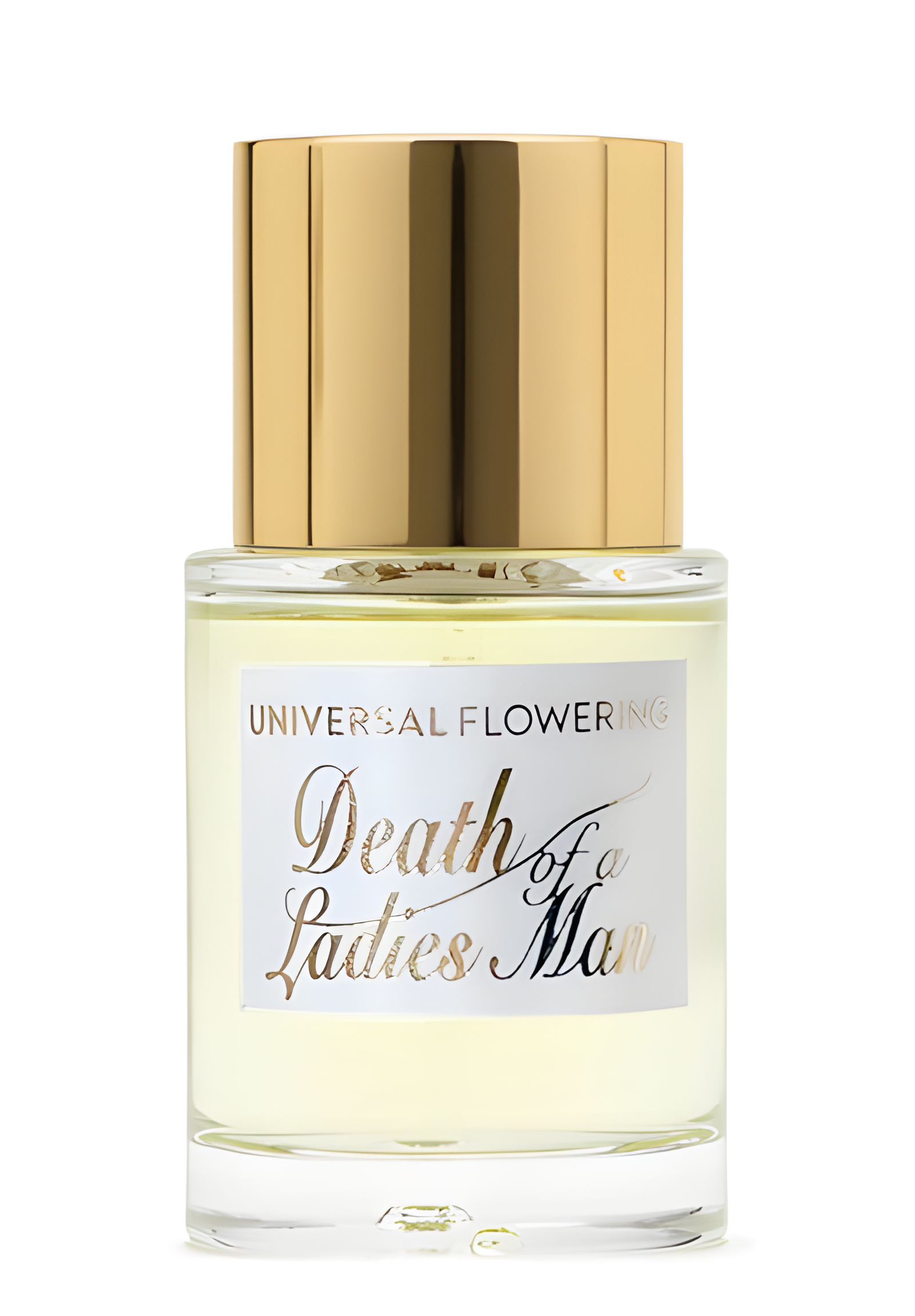 Death of a Ladies Man by Universal Flowering perfume bottle