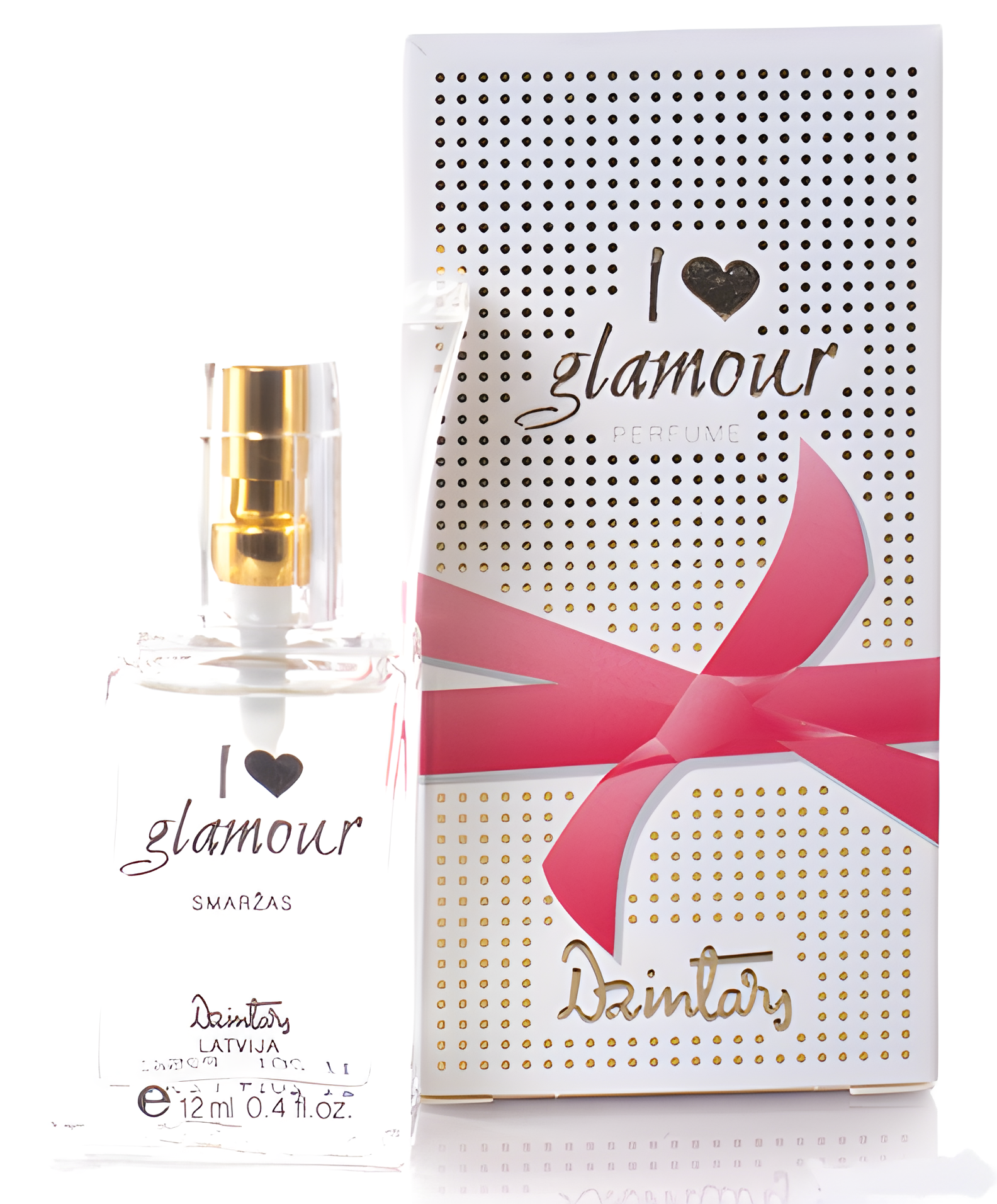 I Love Glamour by Dzintars perfume bottle