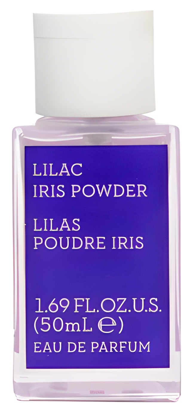 Lilac Iris Powder by Korres perfume bottle