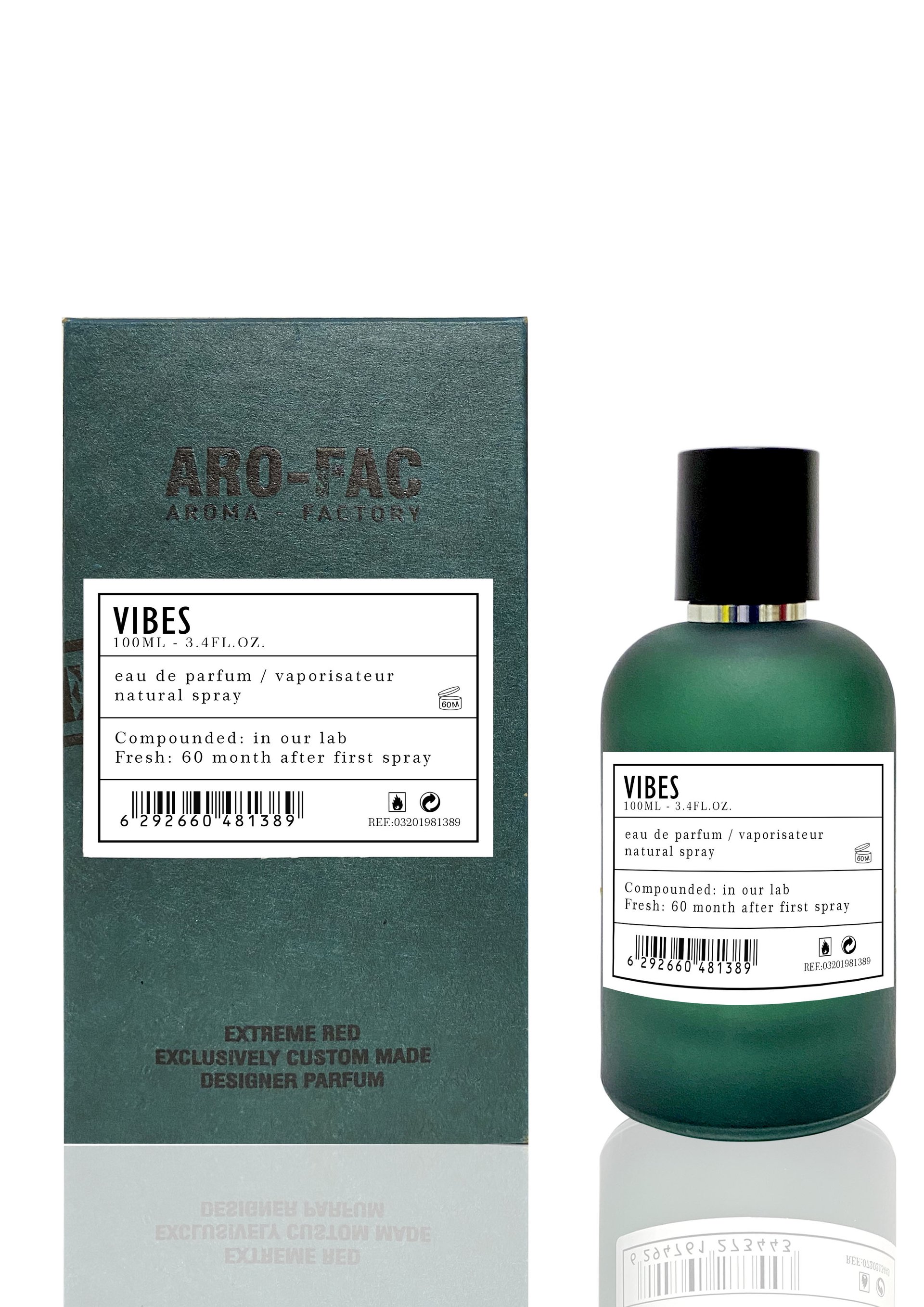 AroFac VIBES by DHAMMA PERFUMES perfume bottle