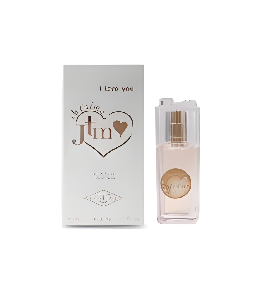 JTM I Love You by Evaflor perfume bottle