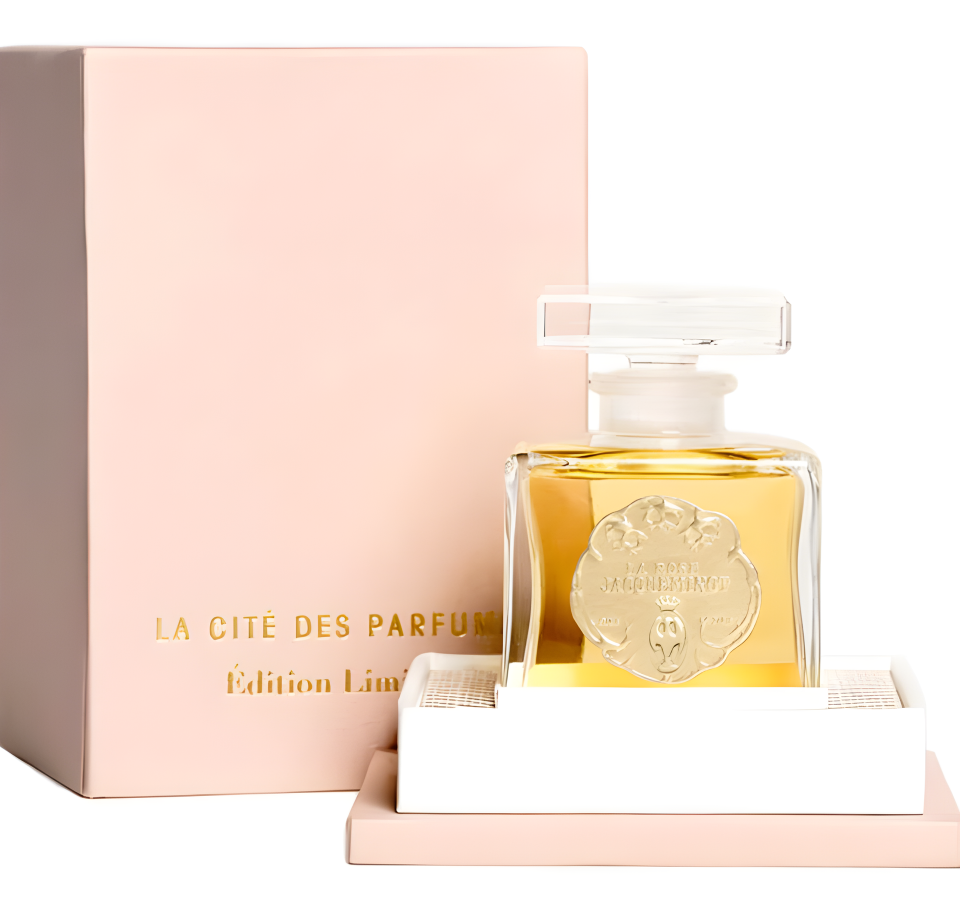 La Rose Jacqueminot by Coty perfume bottle