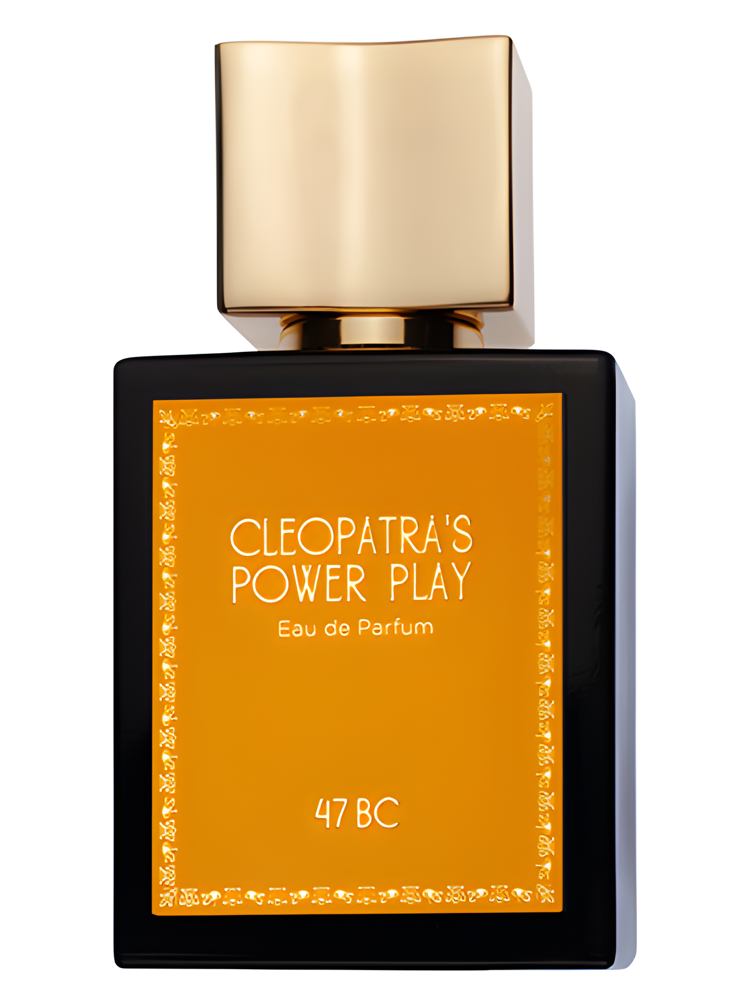 Cleopatra’s Power Play, 47 BC by Chronicles – scents of history perfume bottle