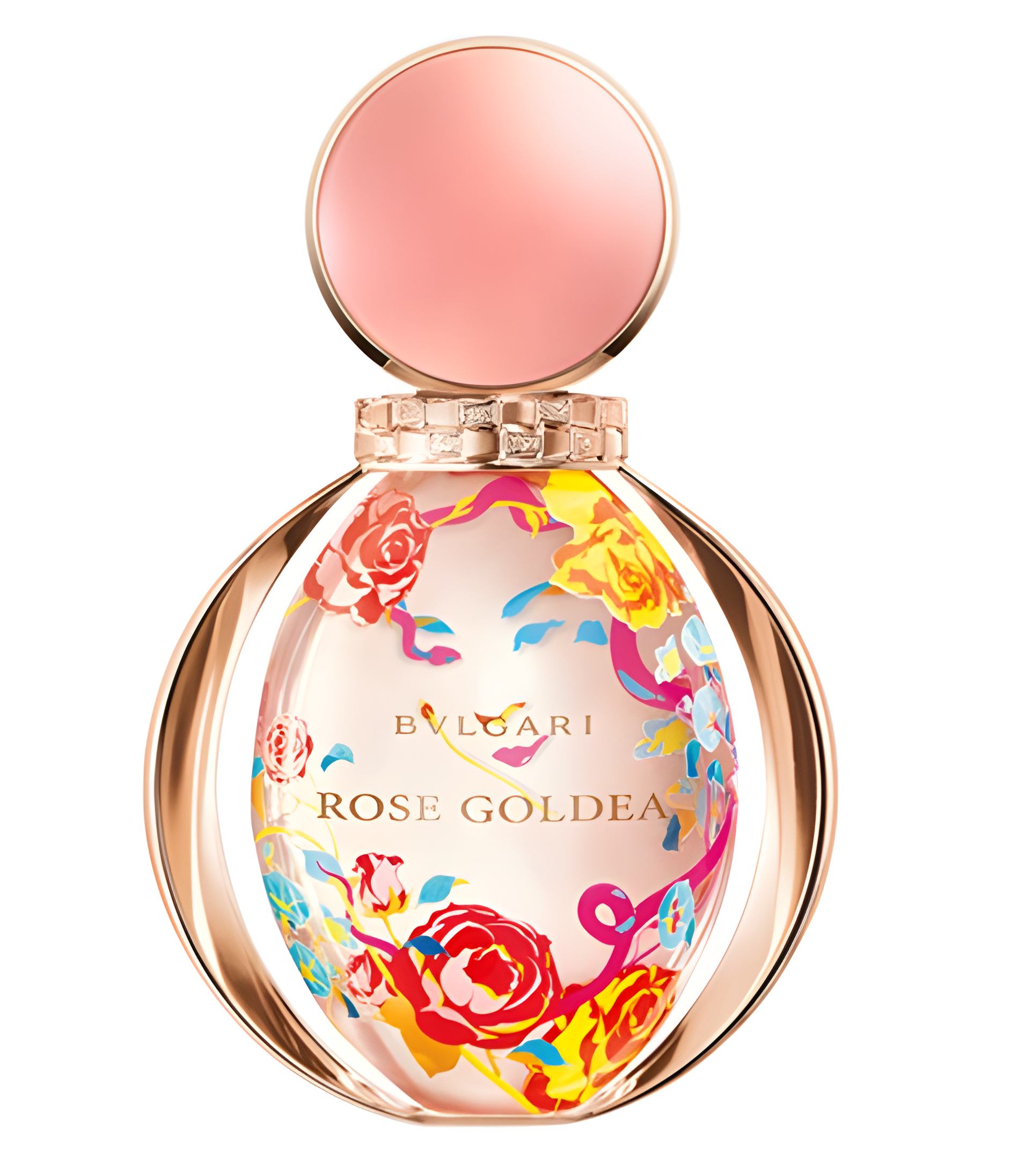 Rose Goldea Jacky Tsai Edition by Bvlgari perfume bottle