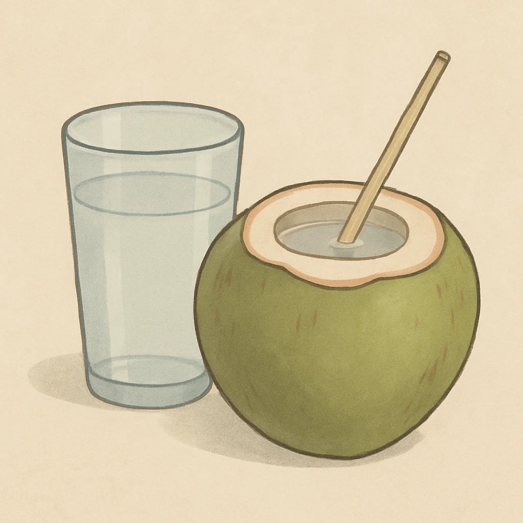 Picture of Coconut Water note