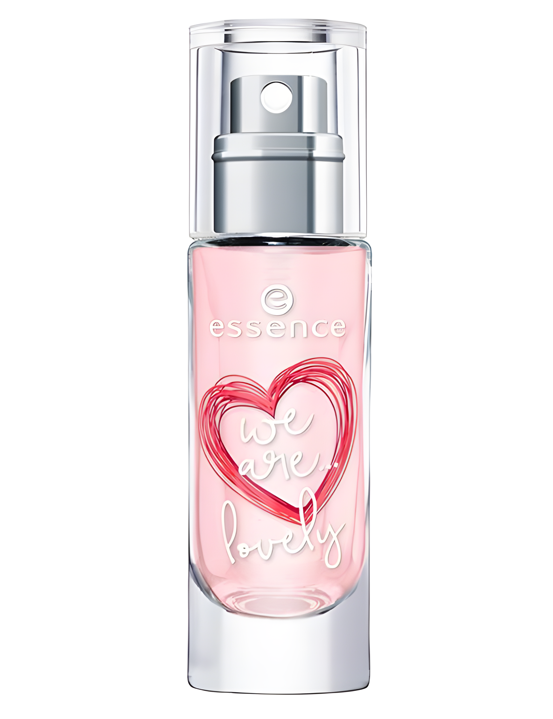 We Are... Lovely by essence perfume bottle