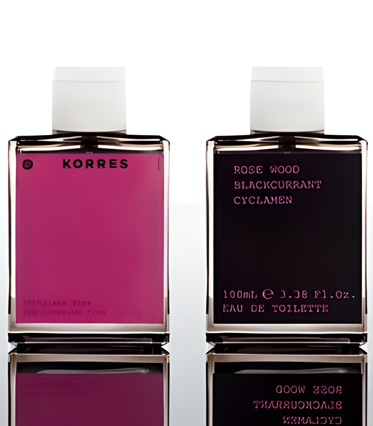 Rose Wood Blackcurrant Cyclamen by Korres perfume bottle