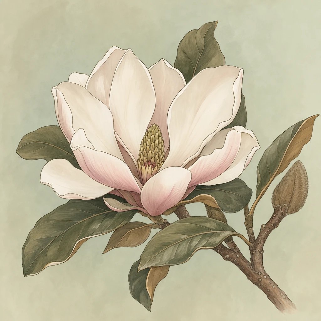 Picture of Magnolia Brooklynensis note