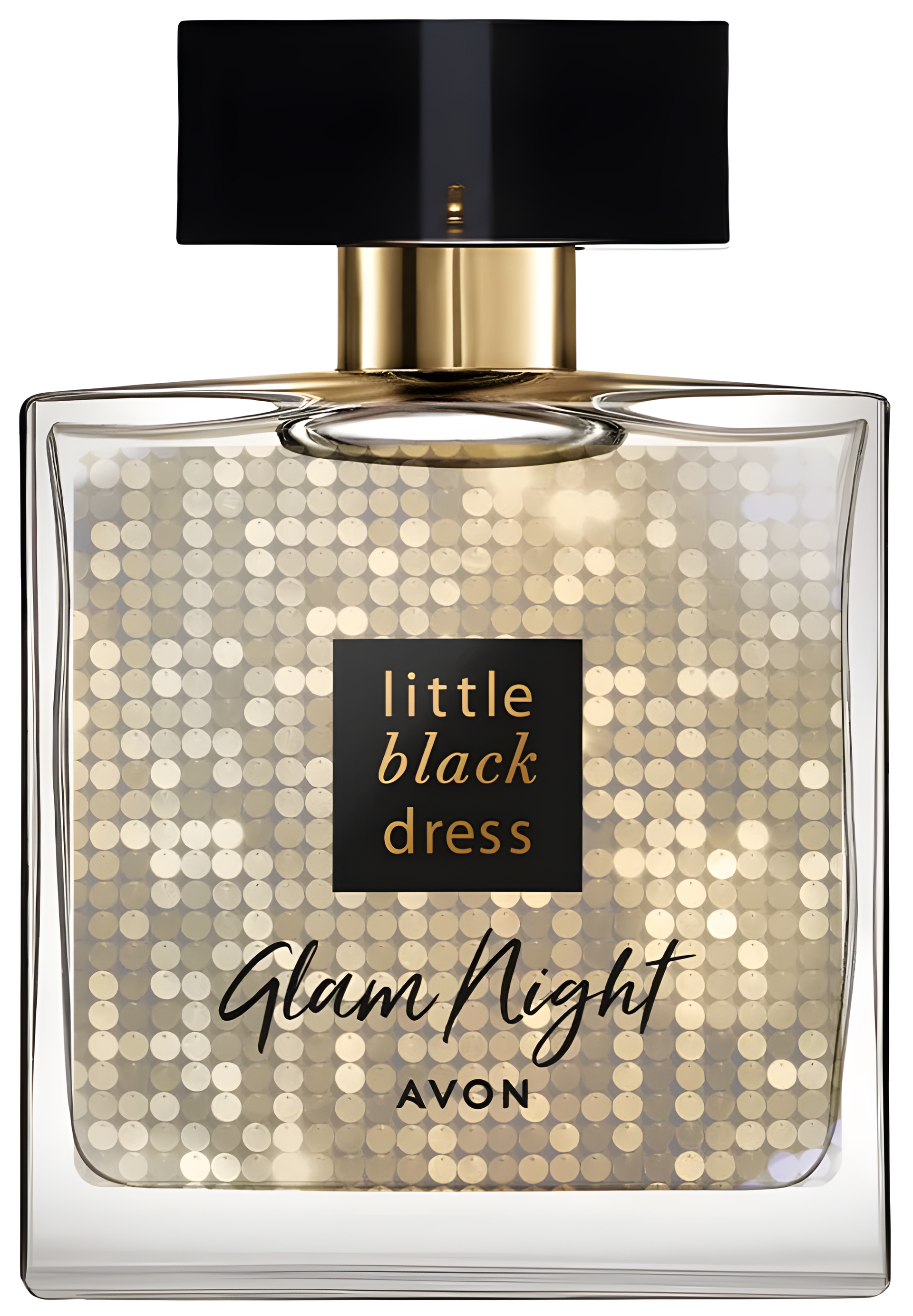 Little Black Dress Glam Night by Avon perfume bottle