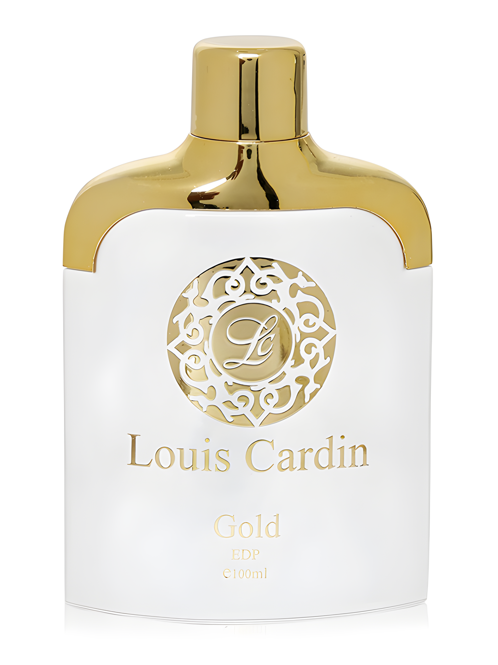Gold by Louis Cardin perfume bottle