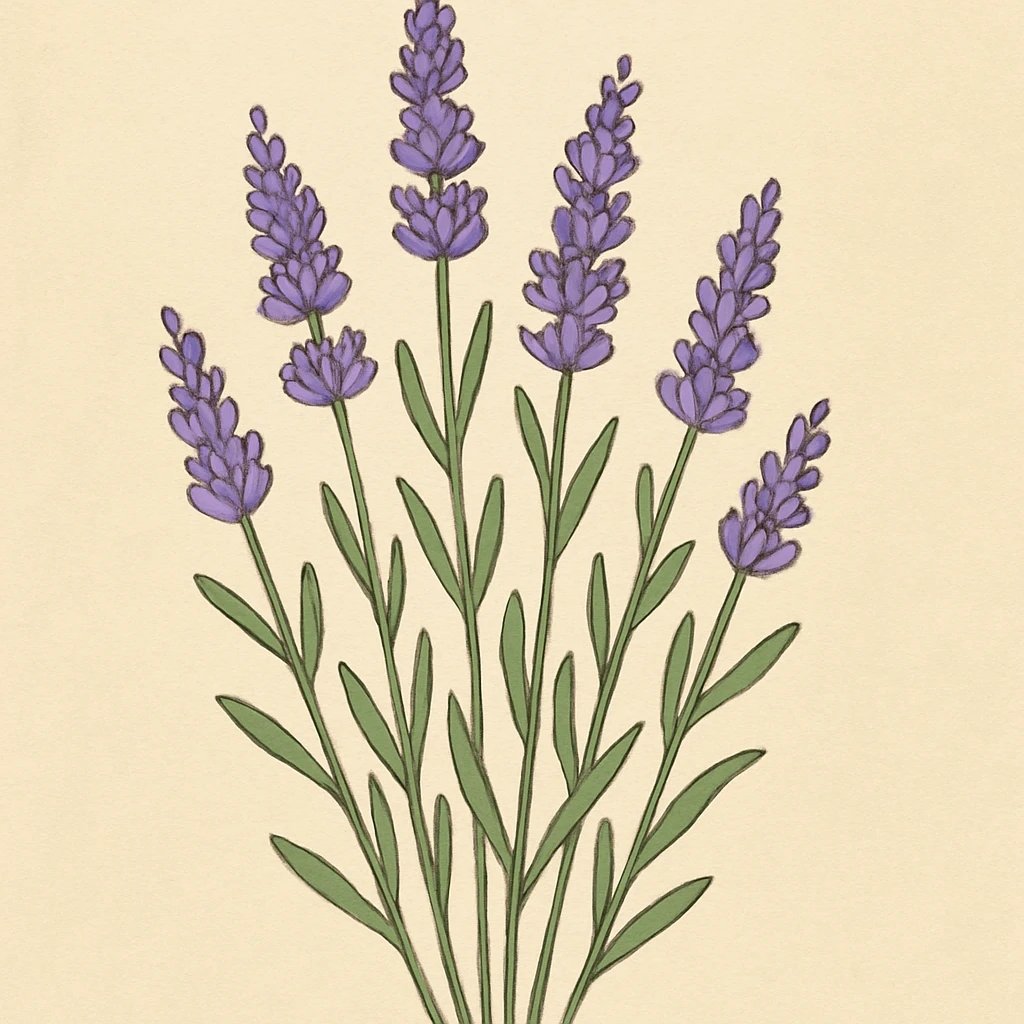 Picture of Wild Lavender note