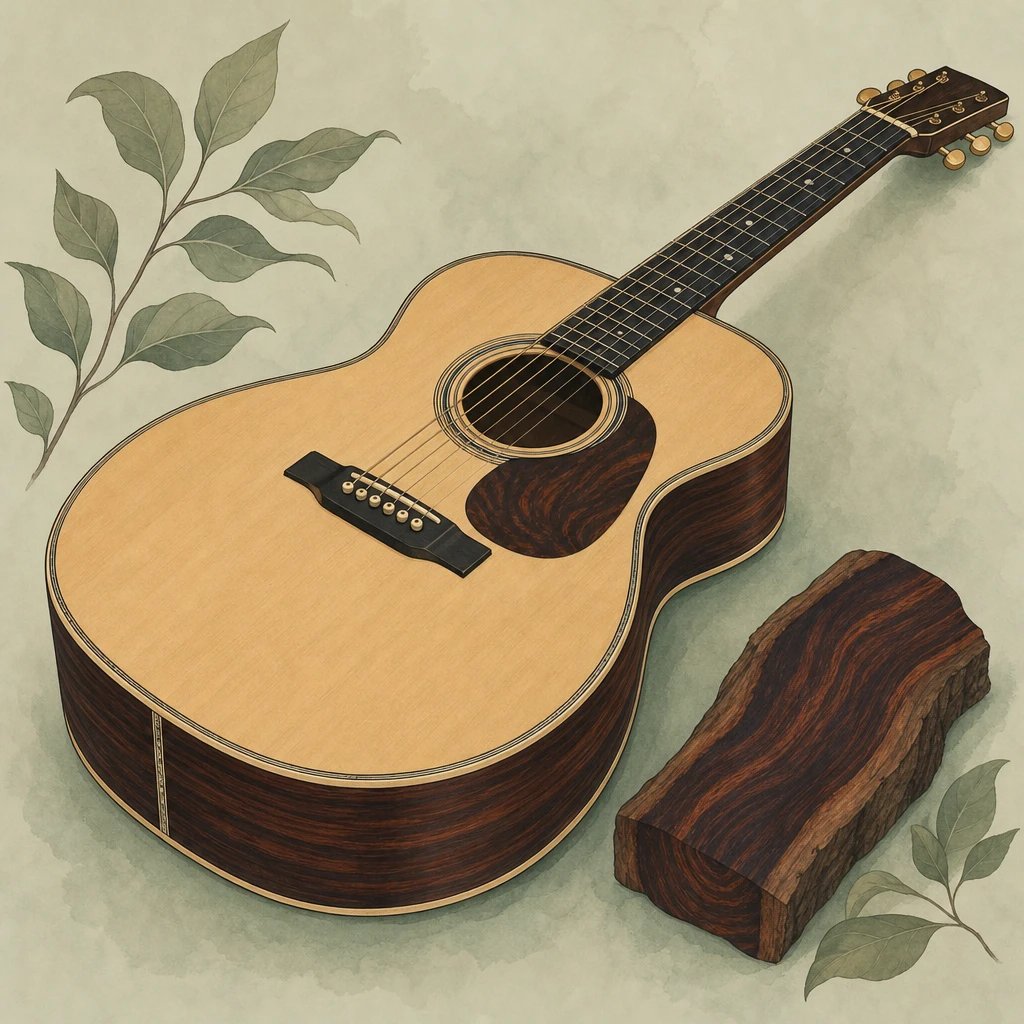 Picture of Brazilian Rosewood note