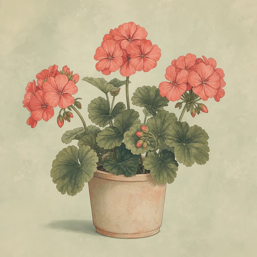 Picture of Geranium note