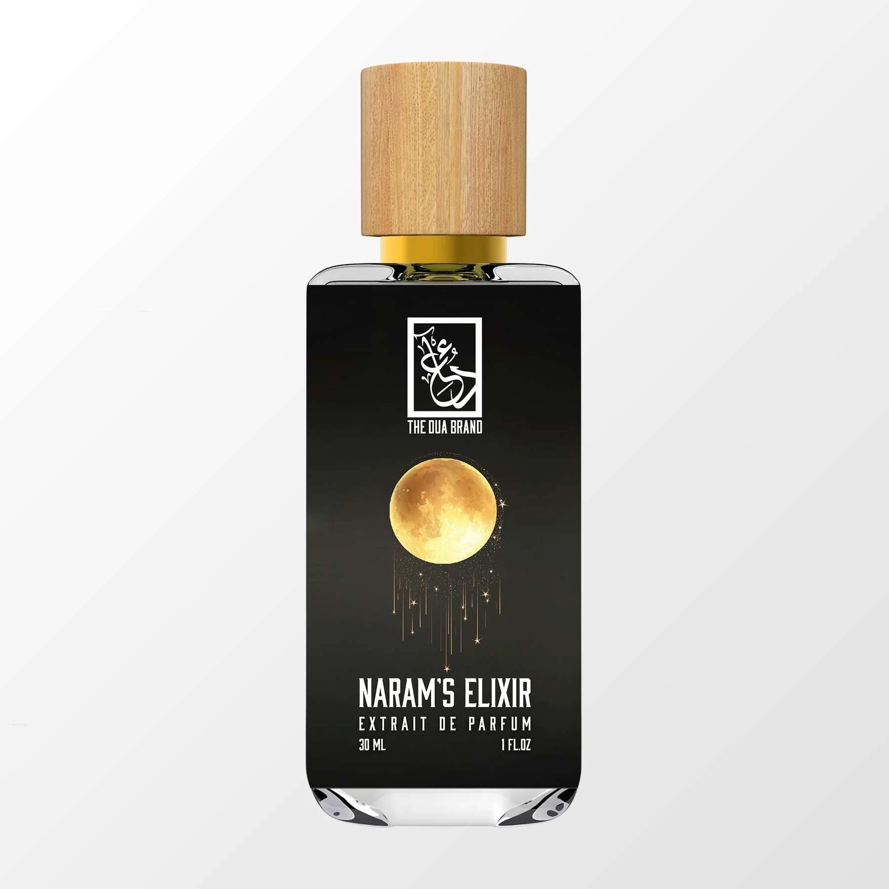 Naram's Elixir by The Dua Brand perfume bottle
