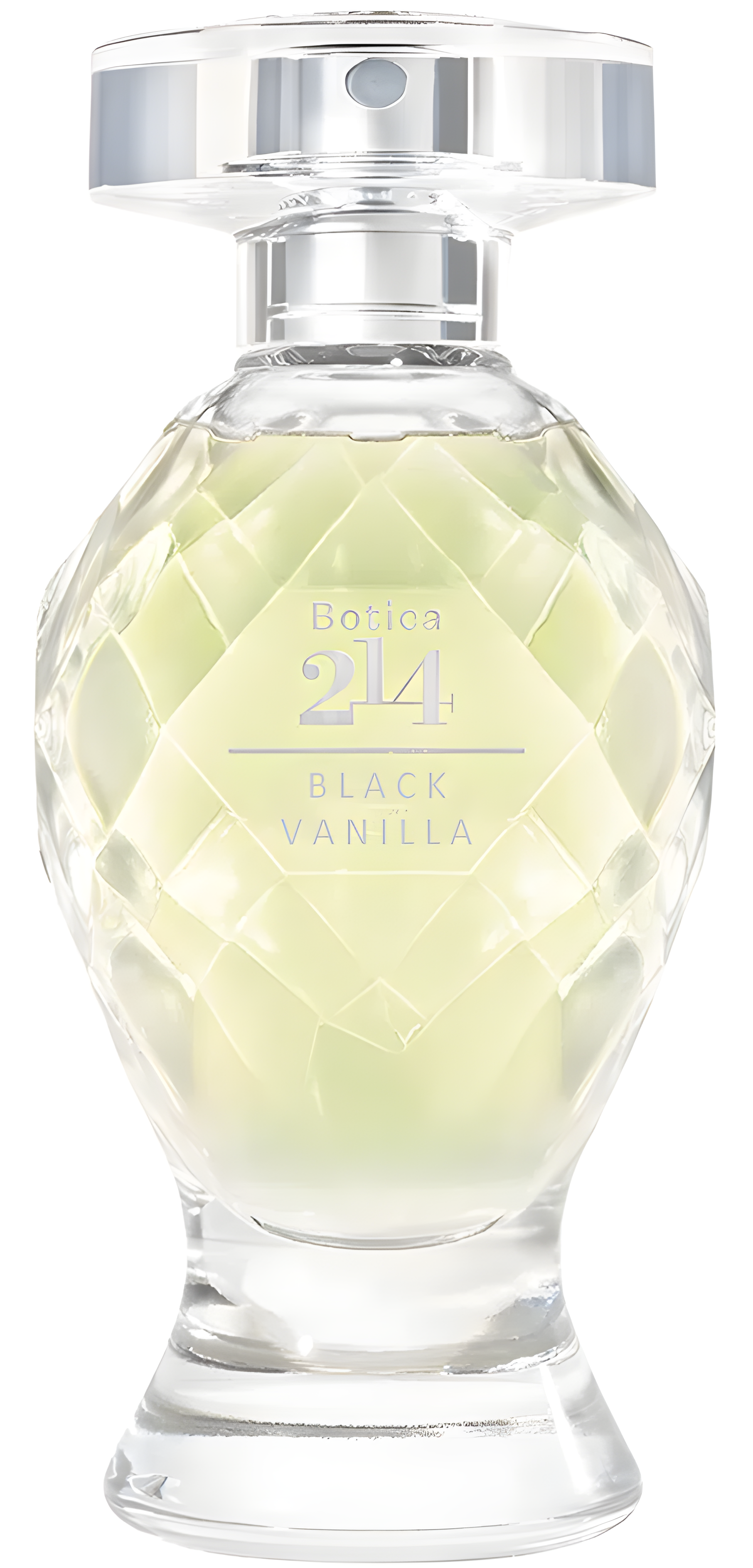 214 Black Vanilla by O Boticário perfume bottle