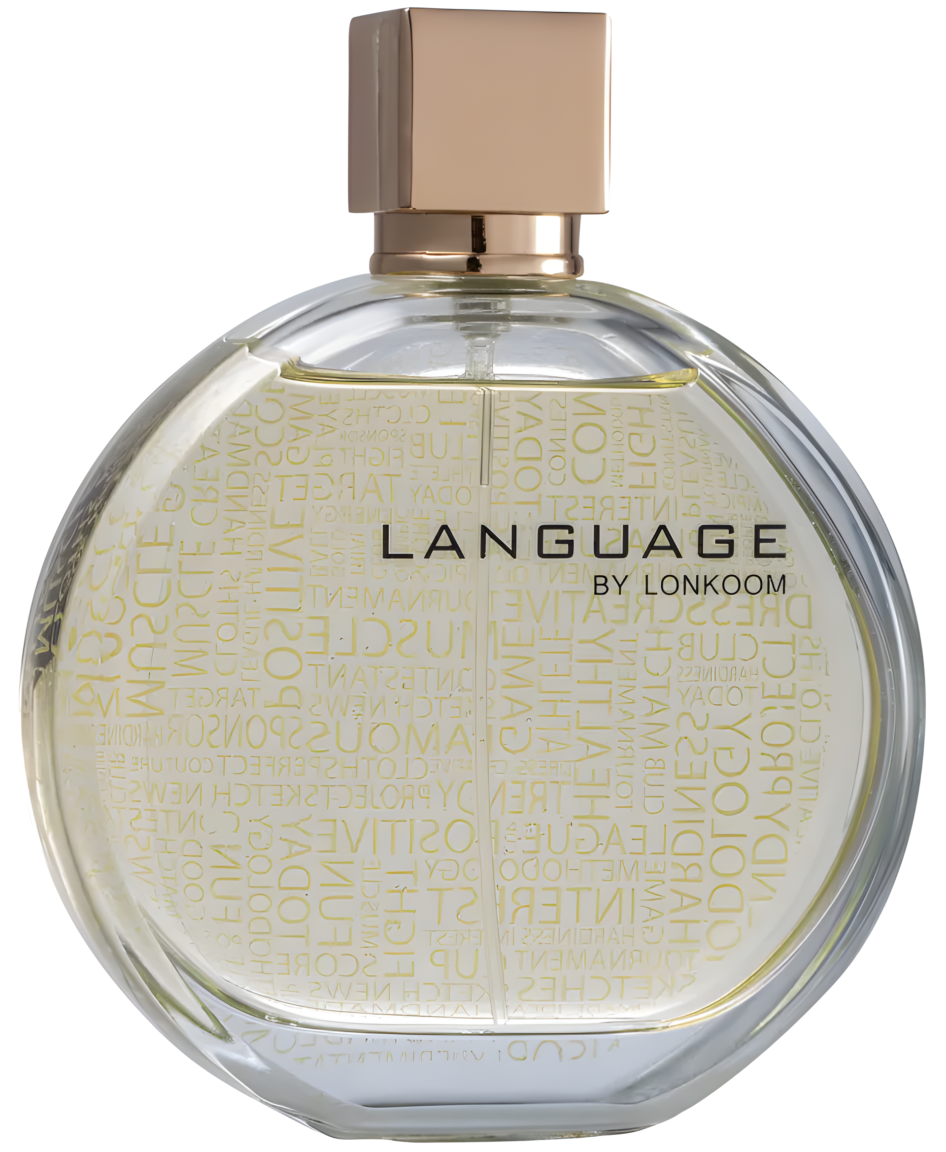 Language Yellow by Lonkoom Parfum perfume bottle
