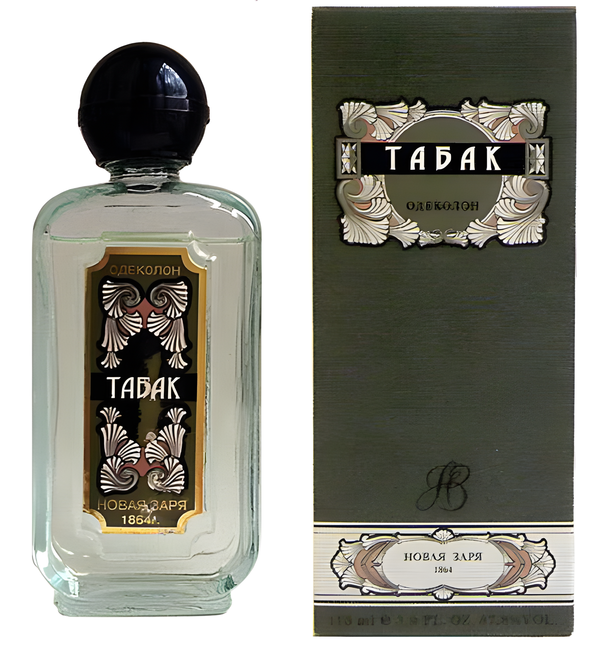 Табак (Tobacco) by Новая Заря (The New Dawn) perfume bottle