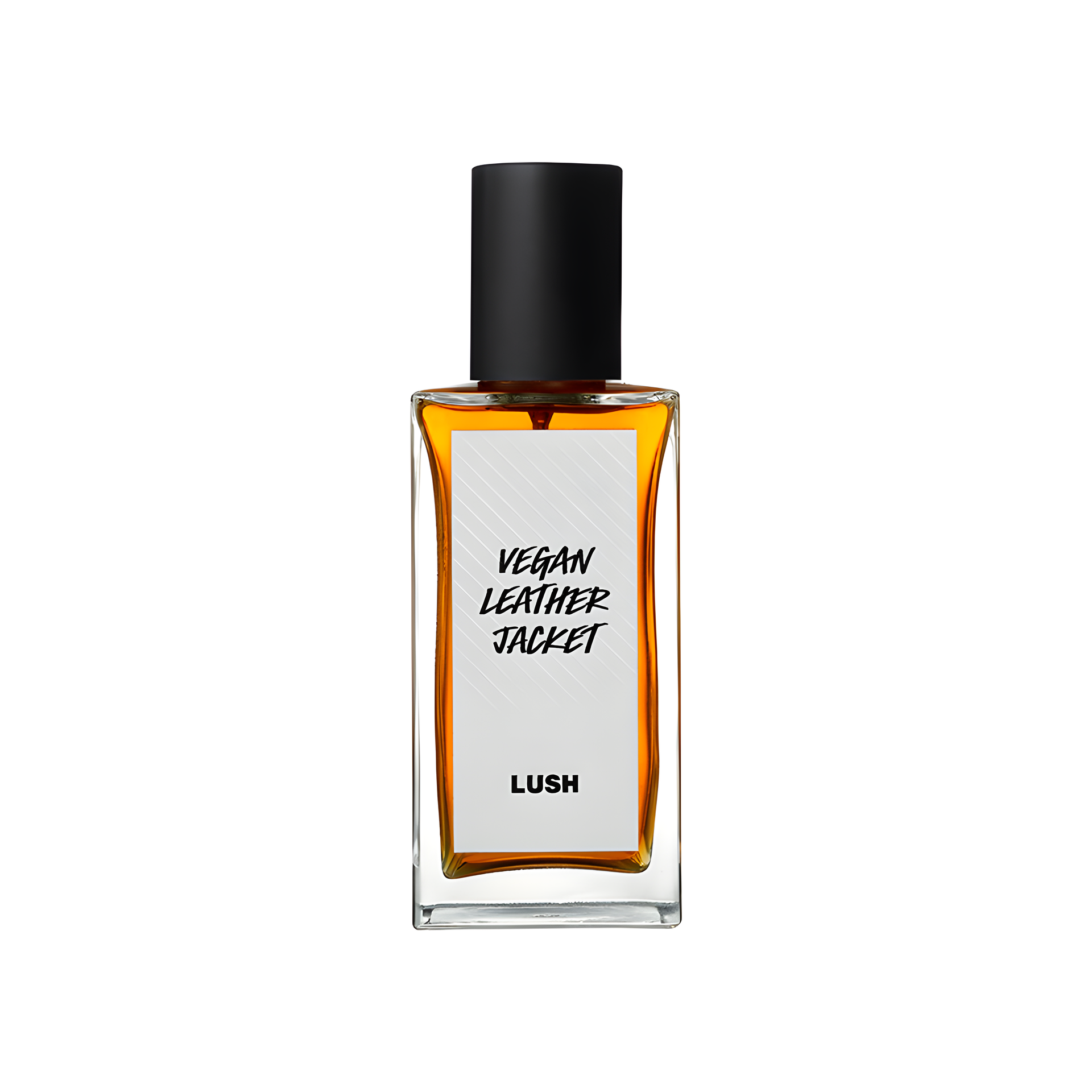 Vegan Leather Jacket by Lush perfume bottle