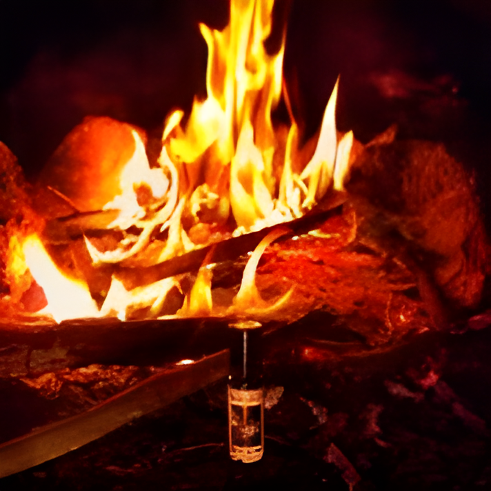 Fires in the Night by Solstice Scents perfume bottle