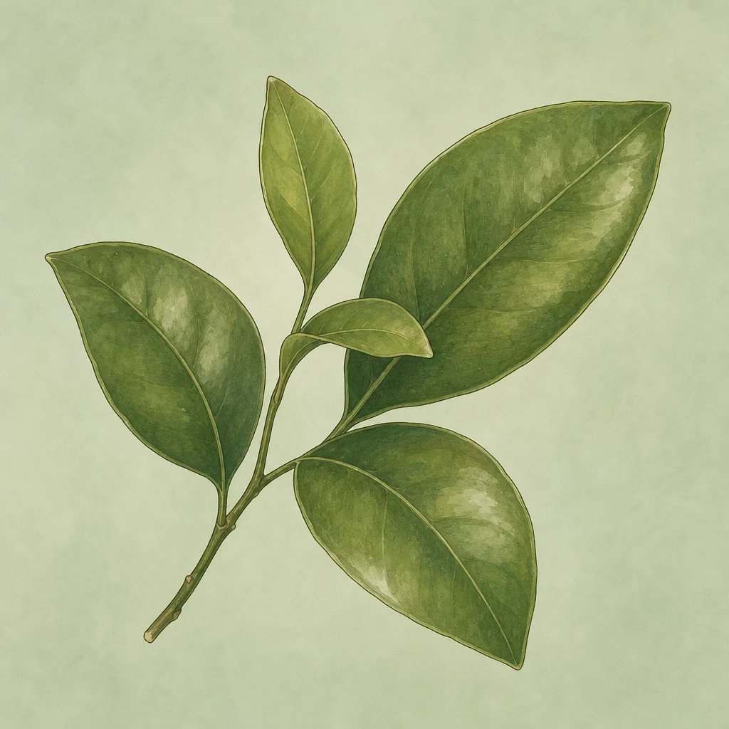 Picture of Grapefruit Leaf note