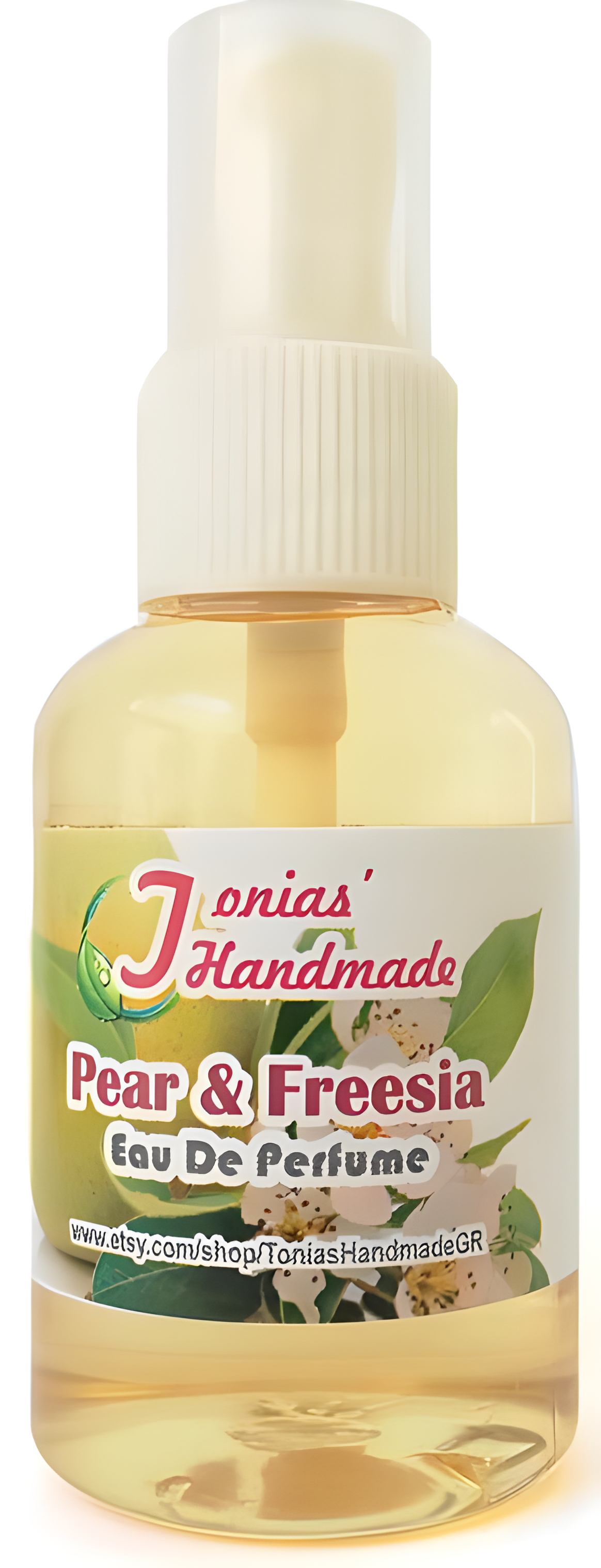 Pear & Freesia by Tonias' Handmade perfume bottle
