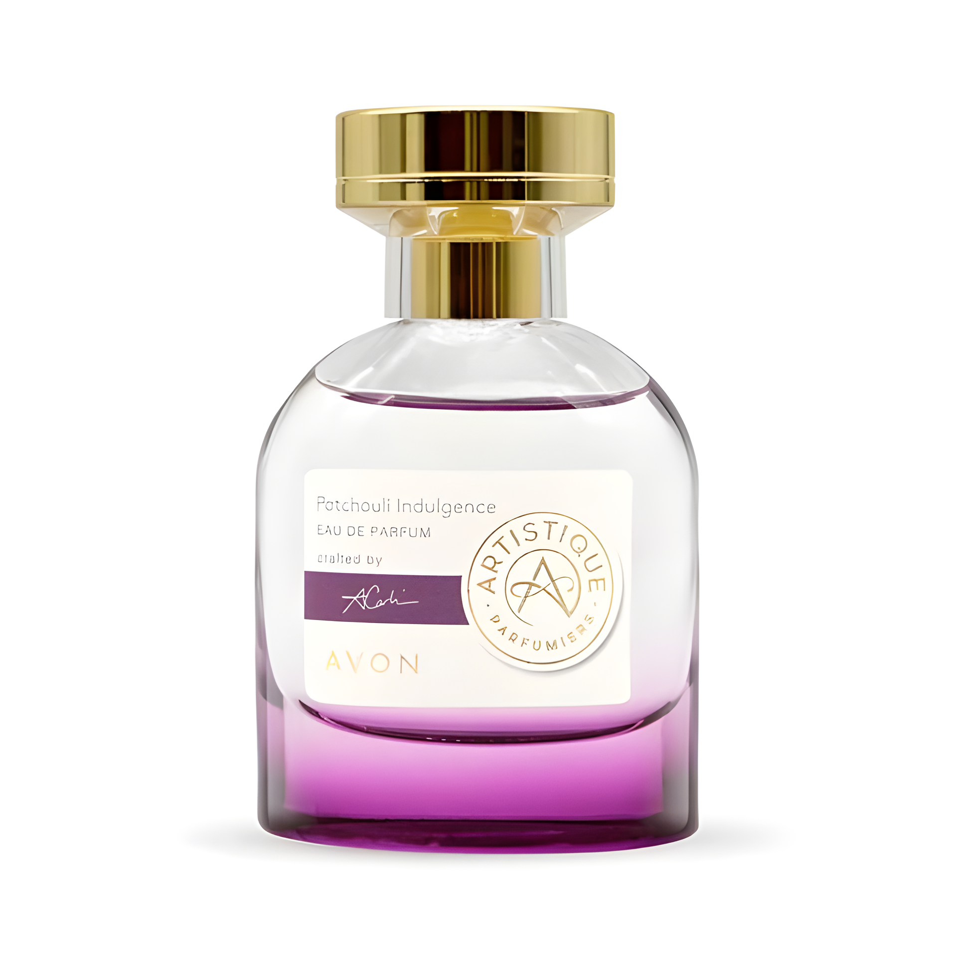 Patchouli Indulgence by Avon perfume bottle